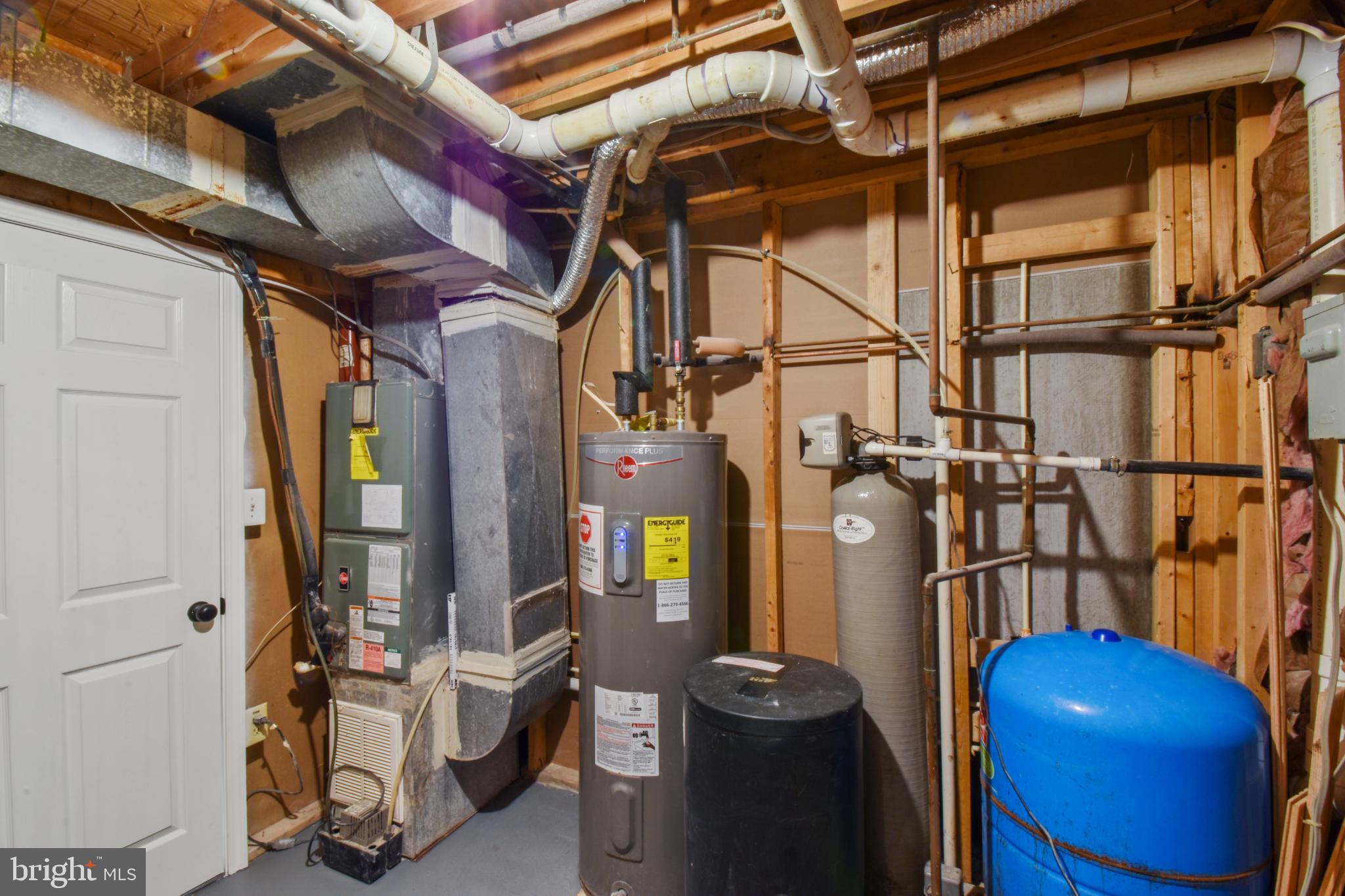 247 Hickory Road Front Royal, VA 22630 - Photo 34 of 46 Functional basement utilities in a cozy setting.