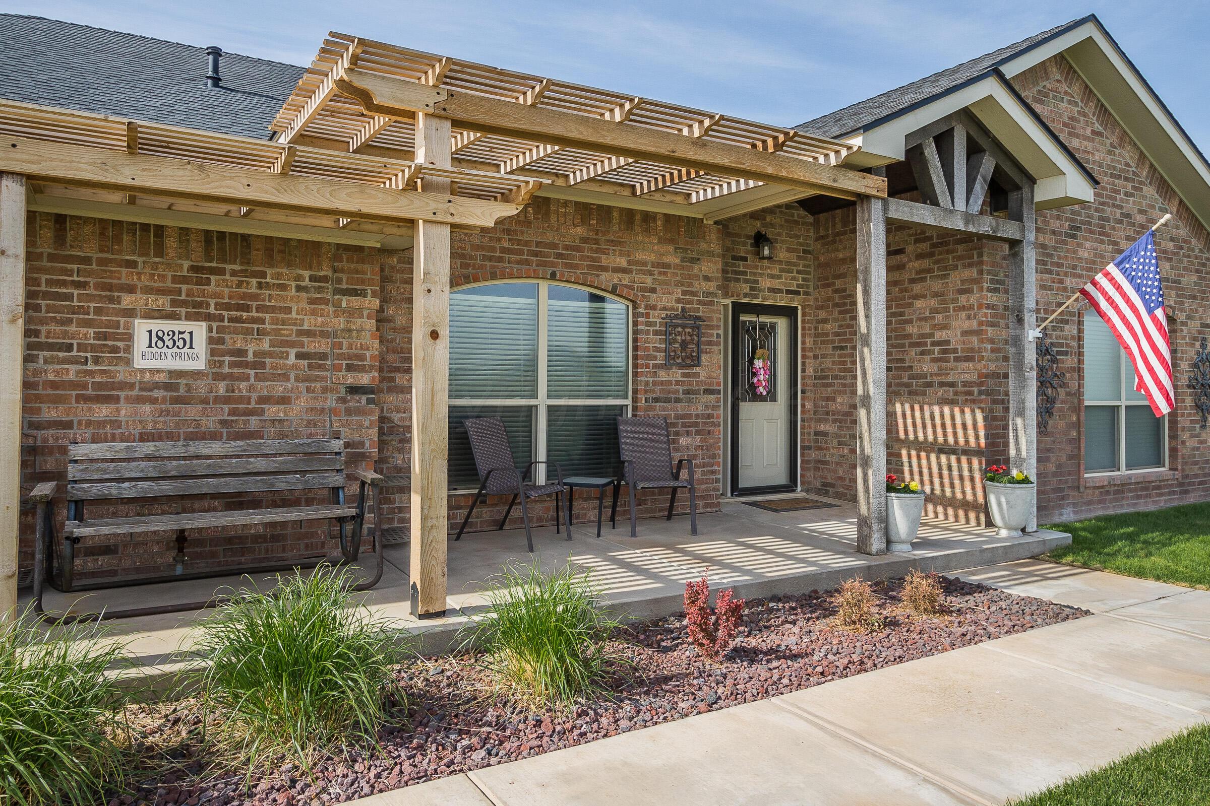 18351 Hidden Springs Road Amarillo, TX 79124 - Photo 2 of 33 003_Front Porch