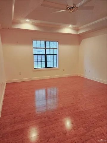 wooden floor in an empty room