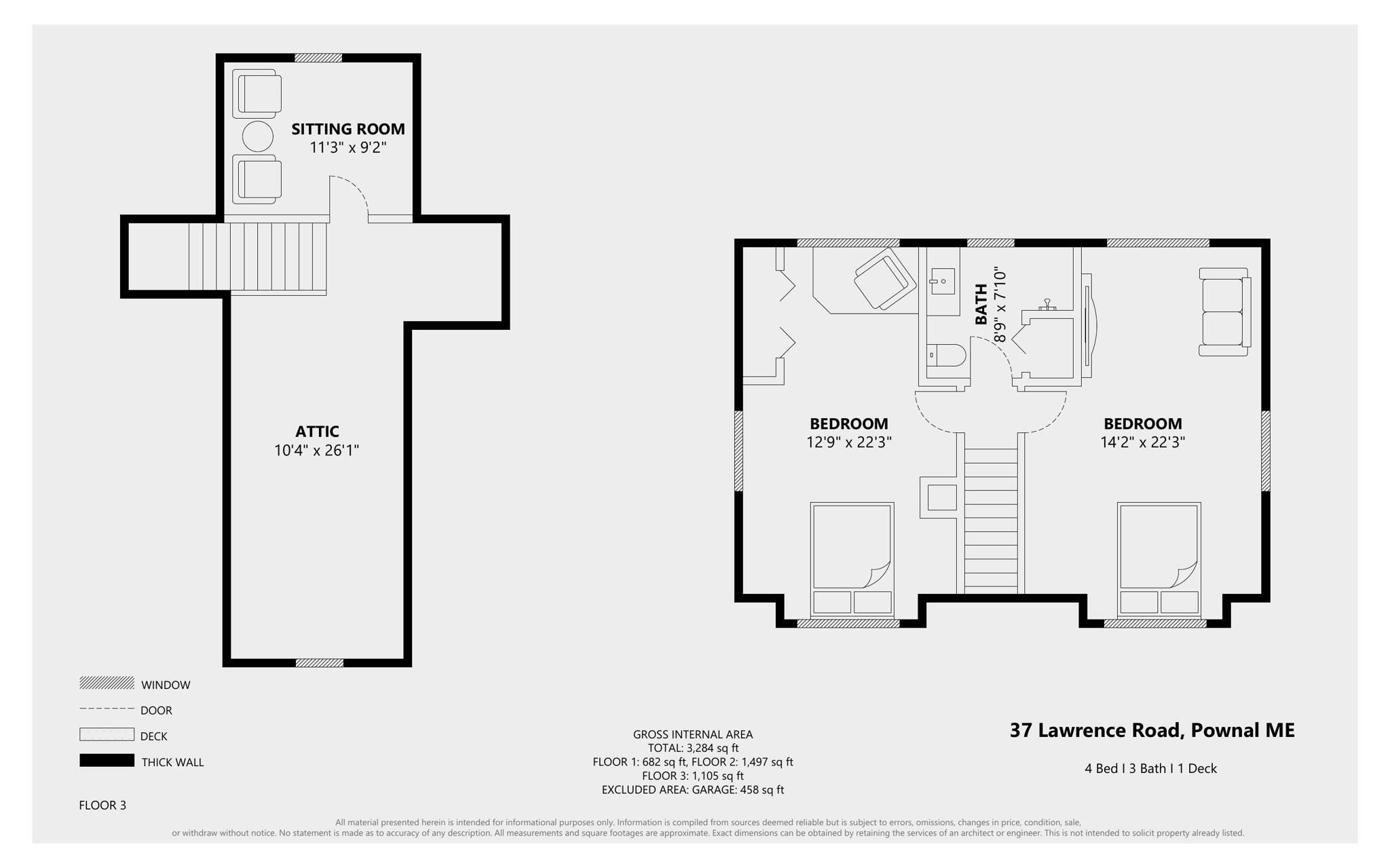 37 Lawrence Road Pownal, ME 04069 - Photo 38 of 39 Lawrence Rd, floorplans 2