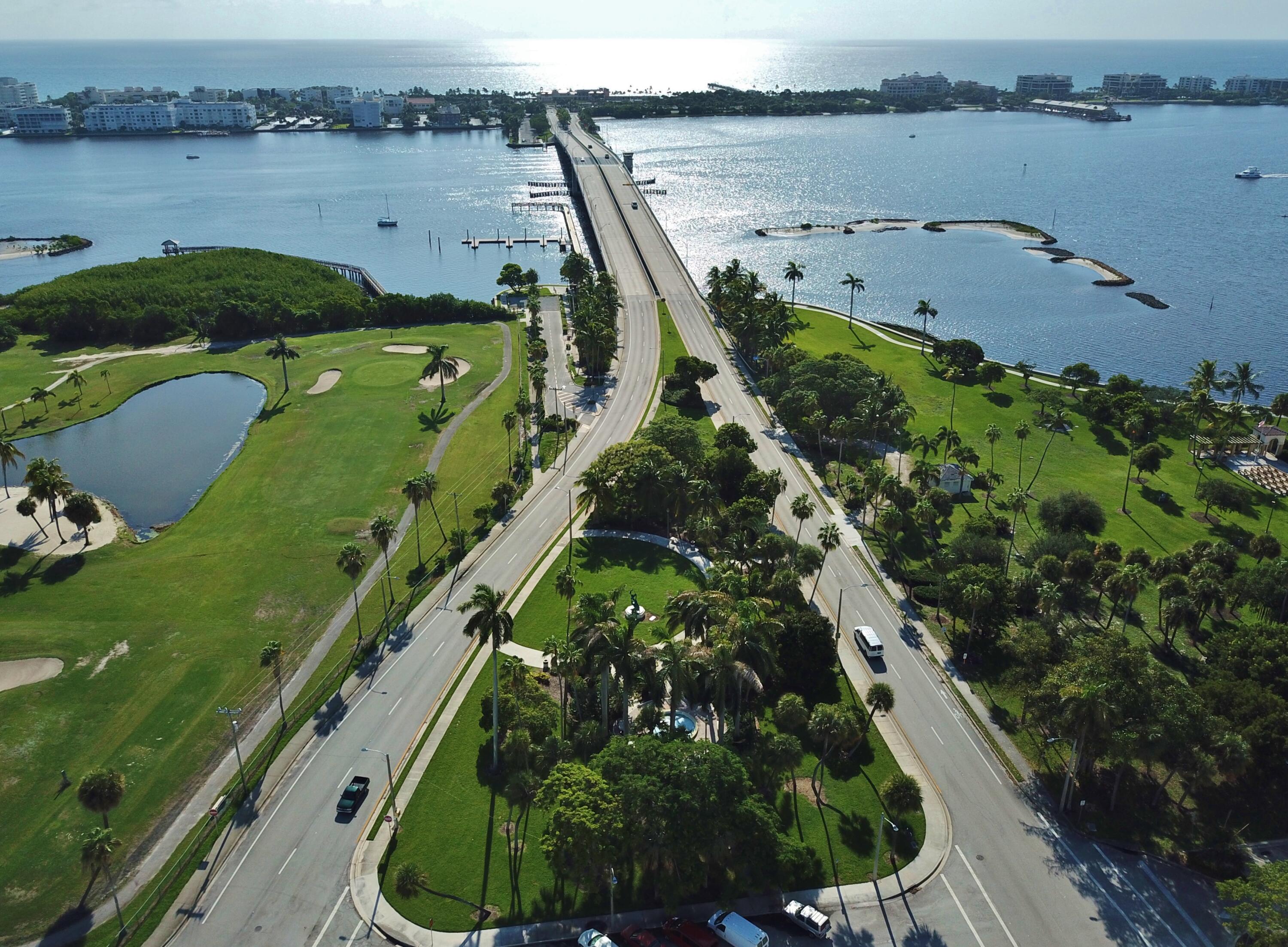1 North Golfview Road, Unit 601 Lake Worth Beach, FL 33460 - Photo 26 of 51 an aerial view of a city with houses