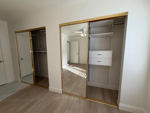 wooden floor in an empty room