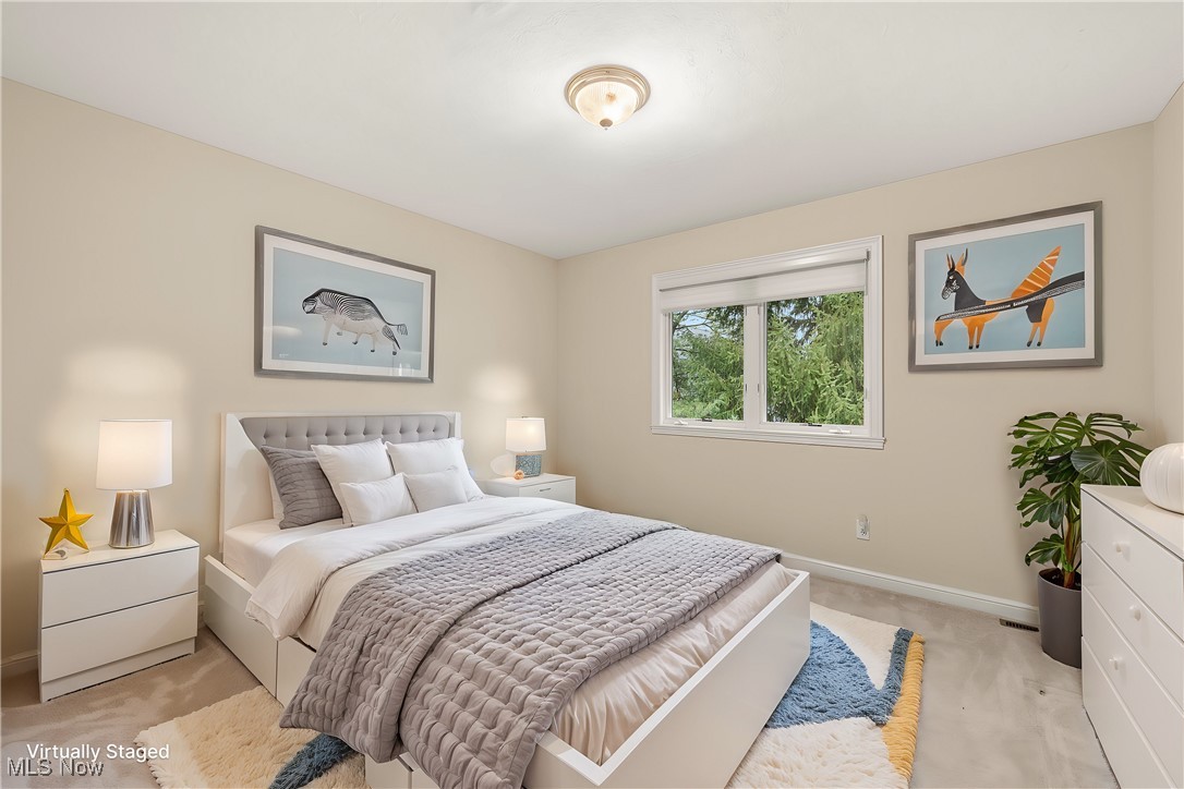 455 Old Reservoir Road Berea, OH 44017 - Photo 39 of 49 Bedroom featuring light colored carpet(Virtually Staged)