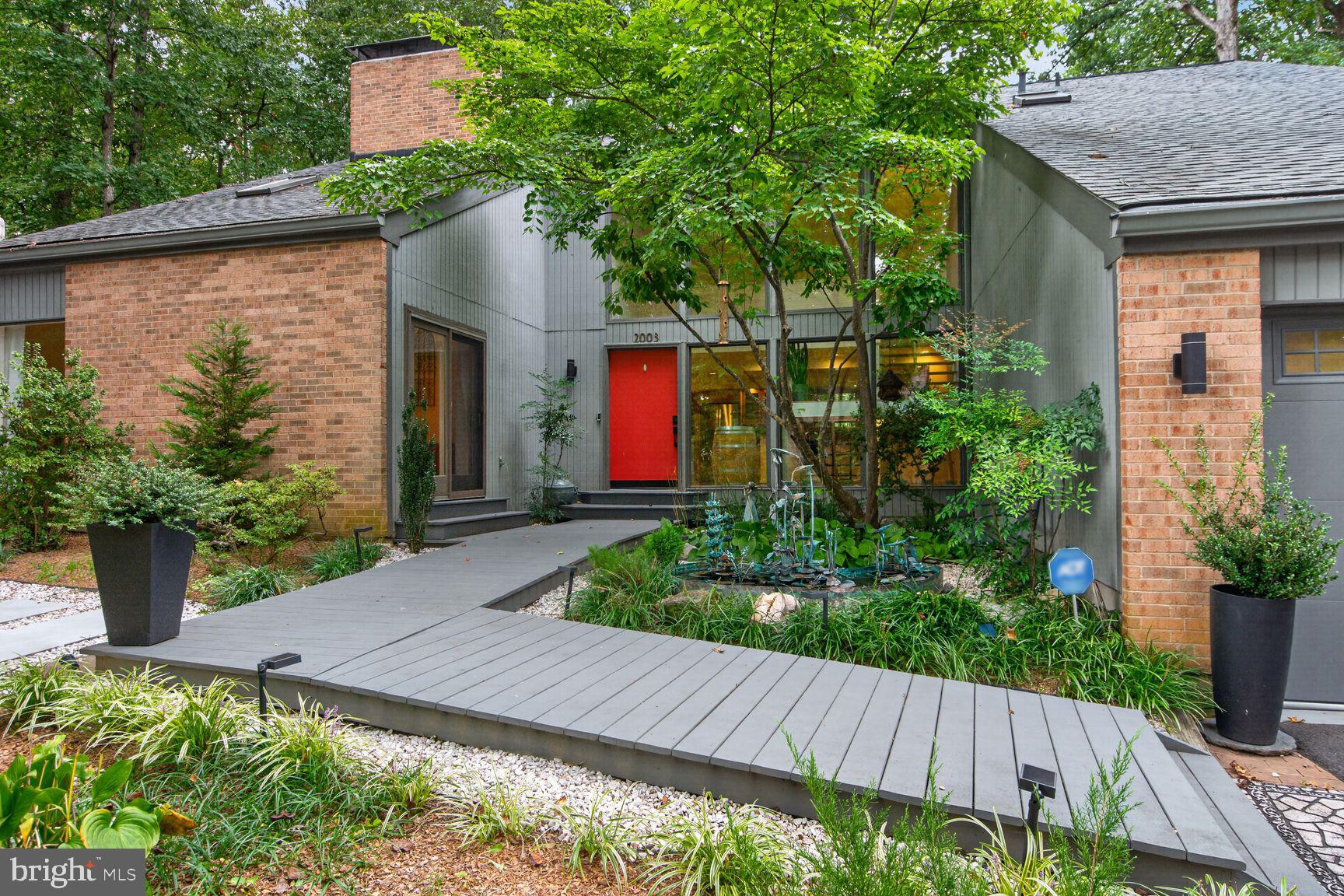 2003 Upper Lake Drive Reston, VA 20191 - Photo 2 of 57 Beautiful entry with fountain