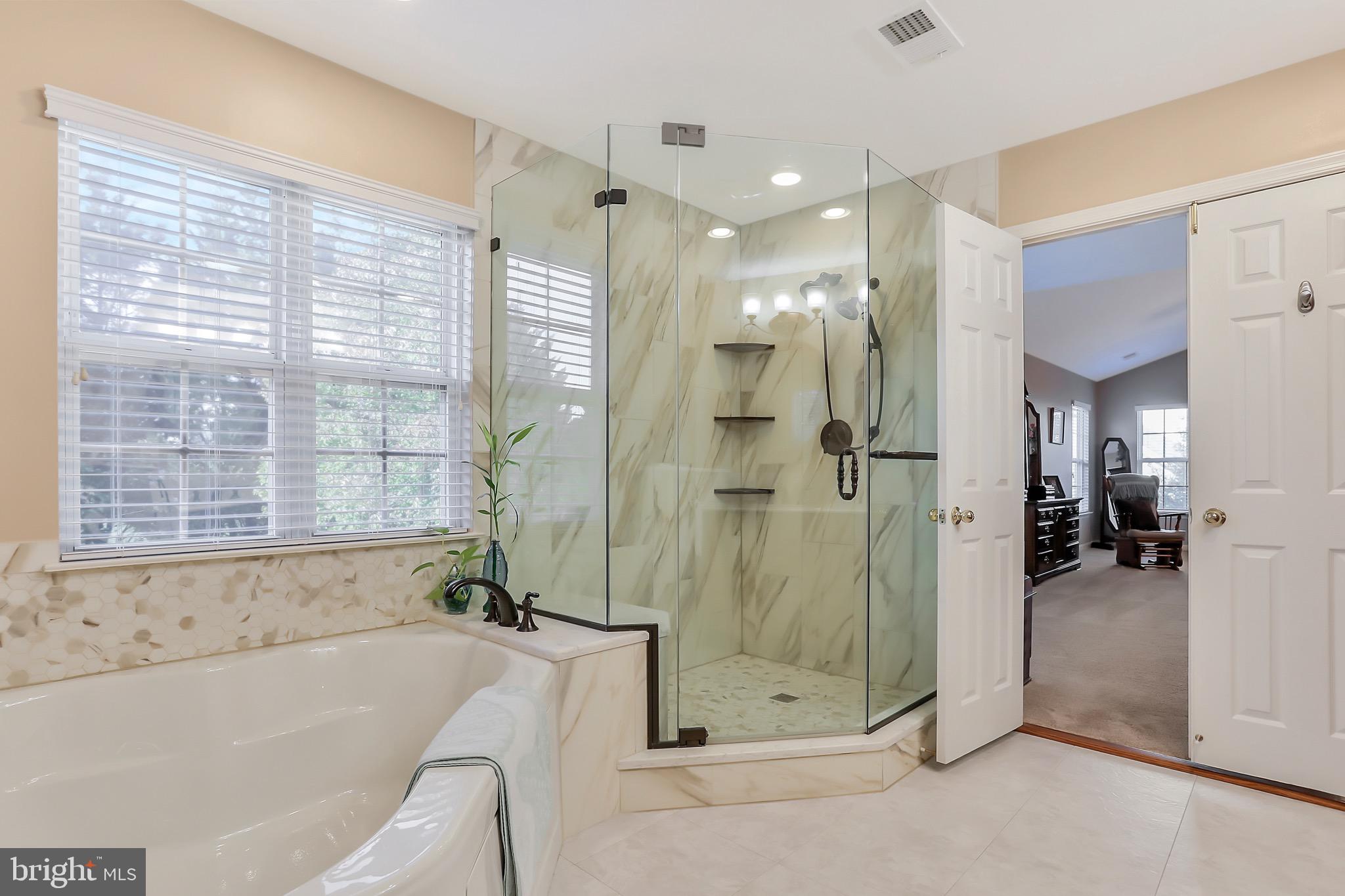 6330 Spring Forest Road Frederick, MD 21701 - Photo 34 of 74 Walk in shower and soaking tub