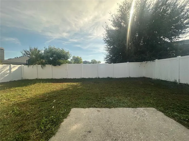 a view of outdoor space and yard