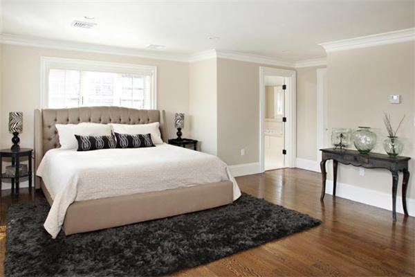59 Green Street, Unit 2 Brookline, MA 02446 - Photo 8 of 8 a spacious bedroom with a bed and wooden floor