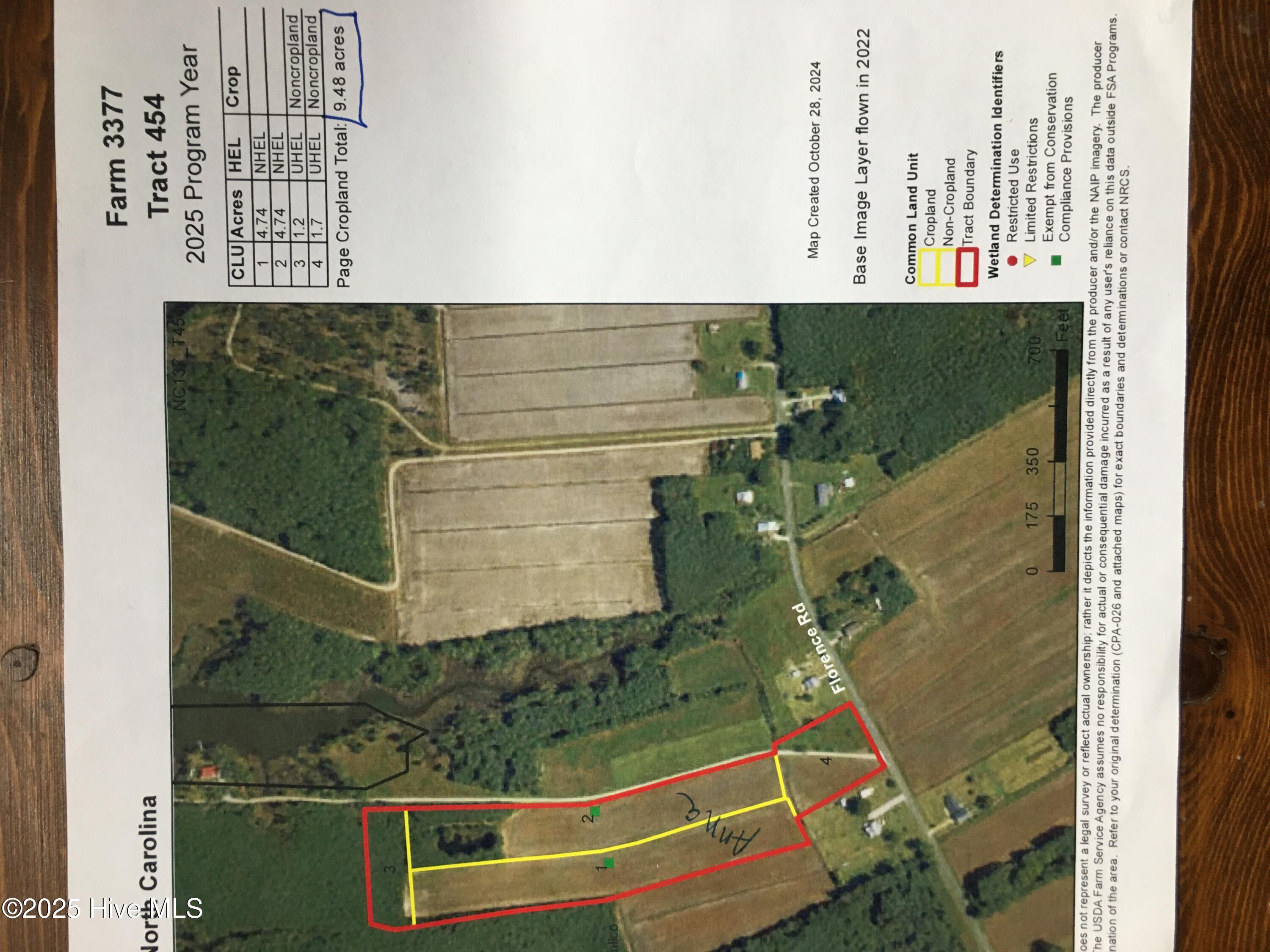6801 Florence Road Merritt, NC 28556 - Photo 6 of 6 Crop land tended . $75 per acre per year