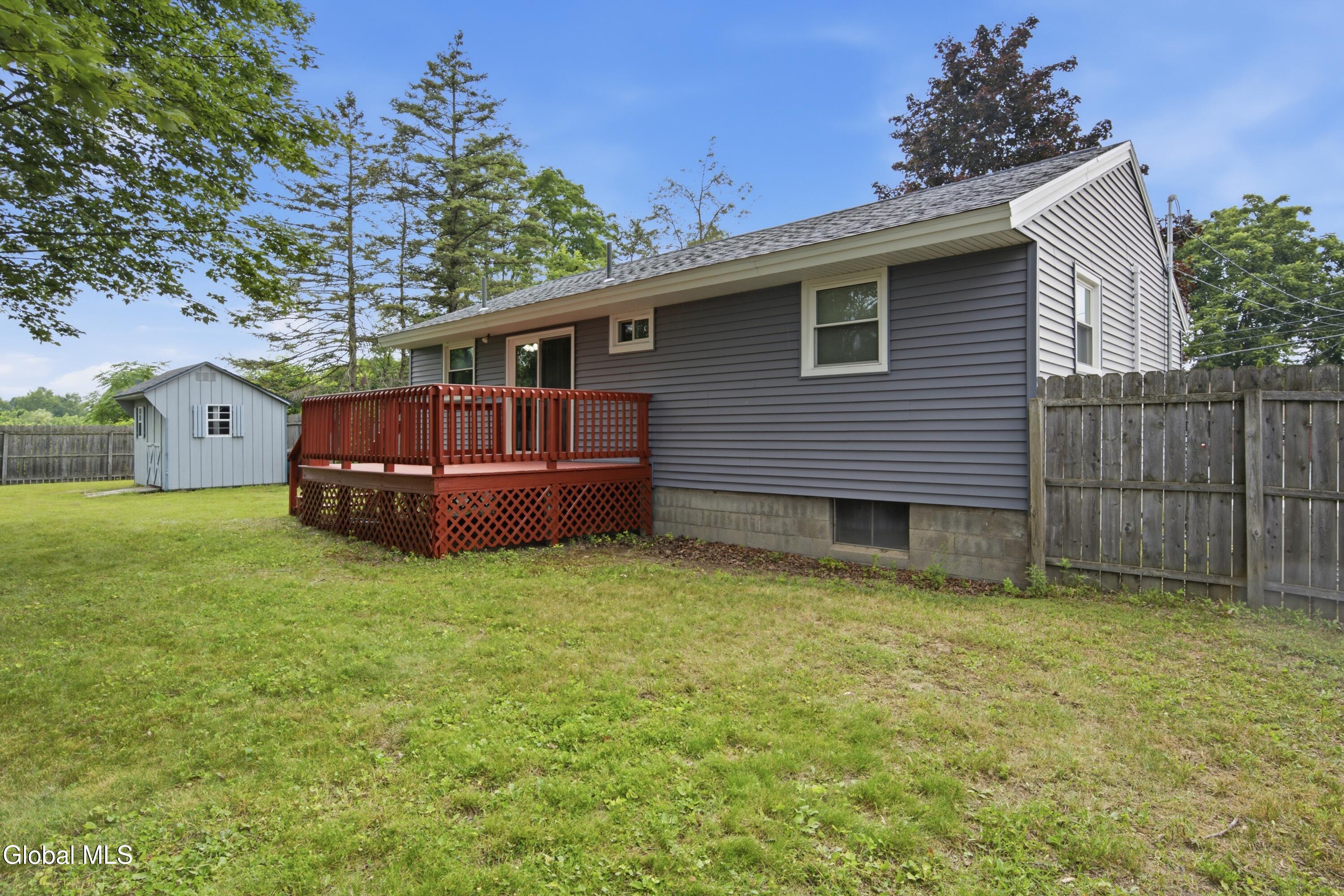 1684 Roma Street Schenectady, NY 12306 - Photo 21 of 24 back yard-shed