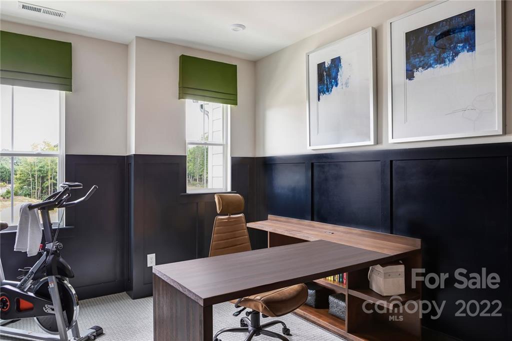 535 Madison Falls Court Fort Mill, SC 29708 - Photo 18 of 28 a view of a workspace with furniture and a window