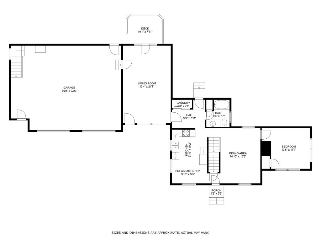 410 Hadley Road Sunderland, MA 01375 - Photo 30 of 32 a picture of a floor plan