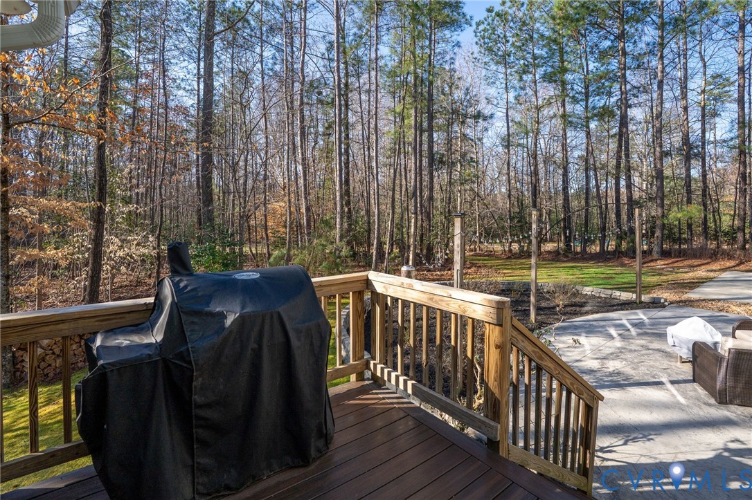 8825 First Branch Lane Chesterfield, VA 23838 - Photo 35 of 49 a view of a chair and tables in the balcony