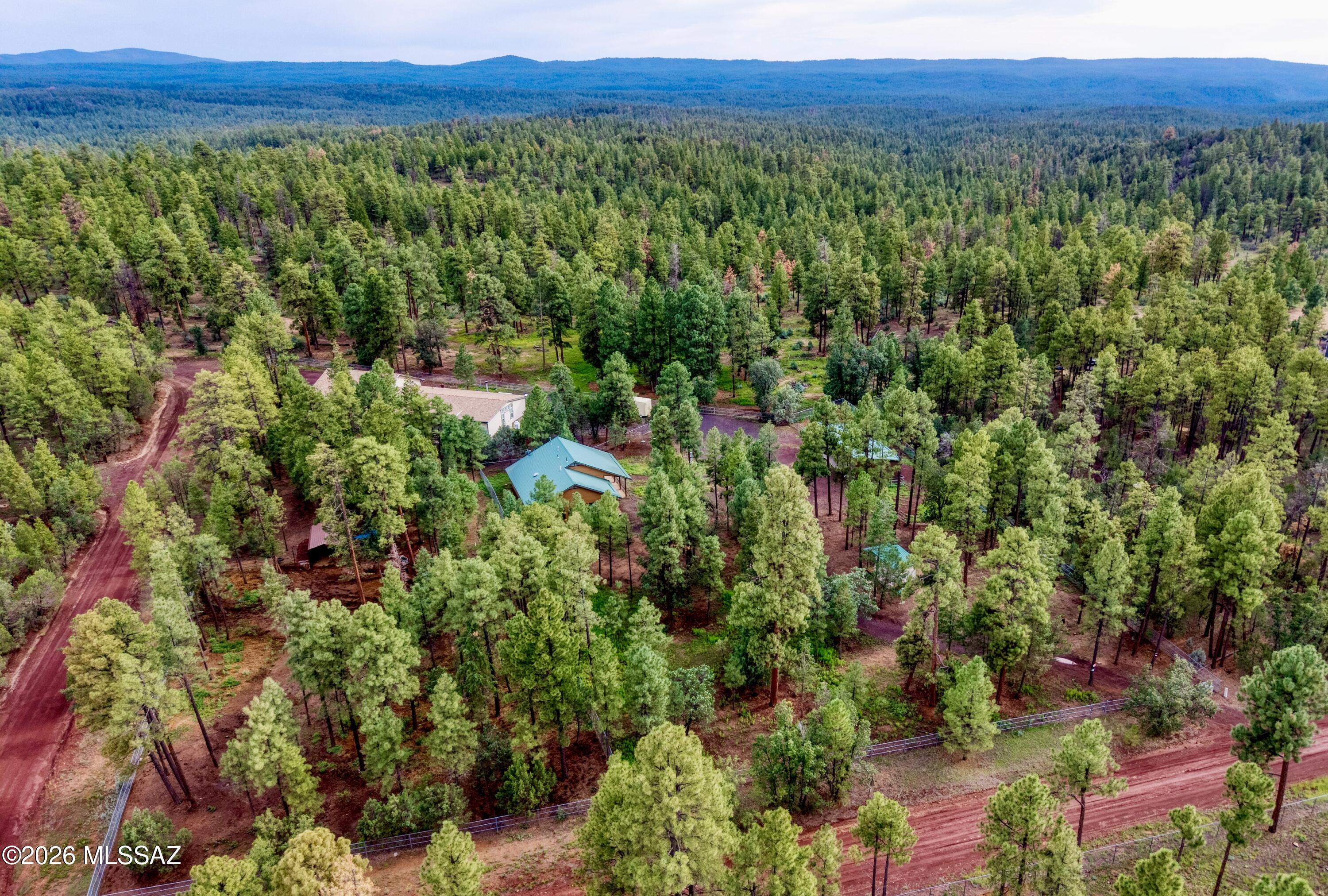 4895 Rim Spur Lakeside, AZ 85929 - Photo 32 of 35 Aerial 5
