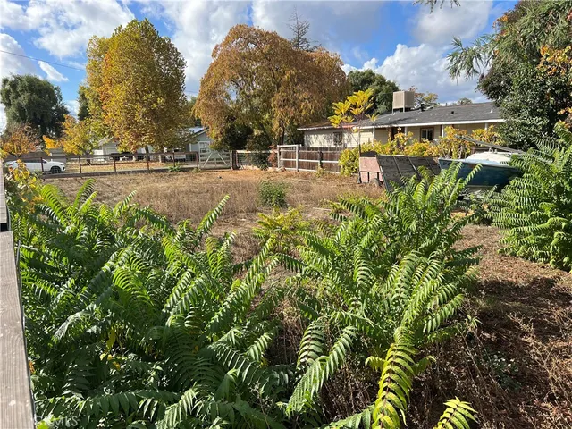 a view of a lake with houses