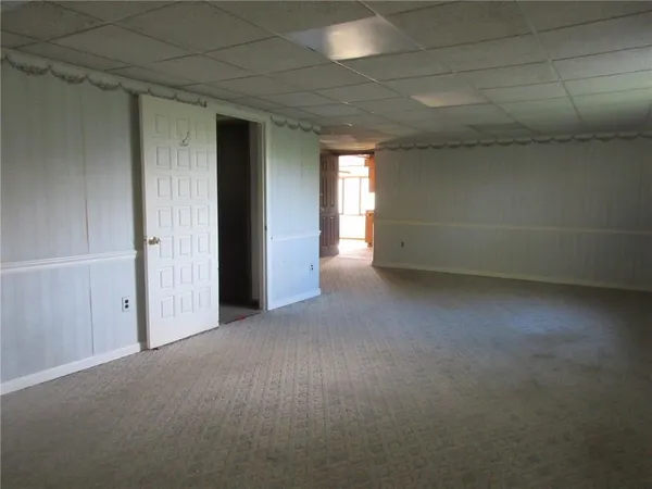 a view of empty room