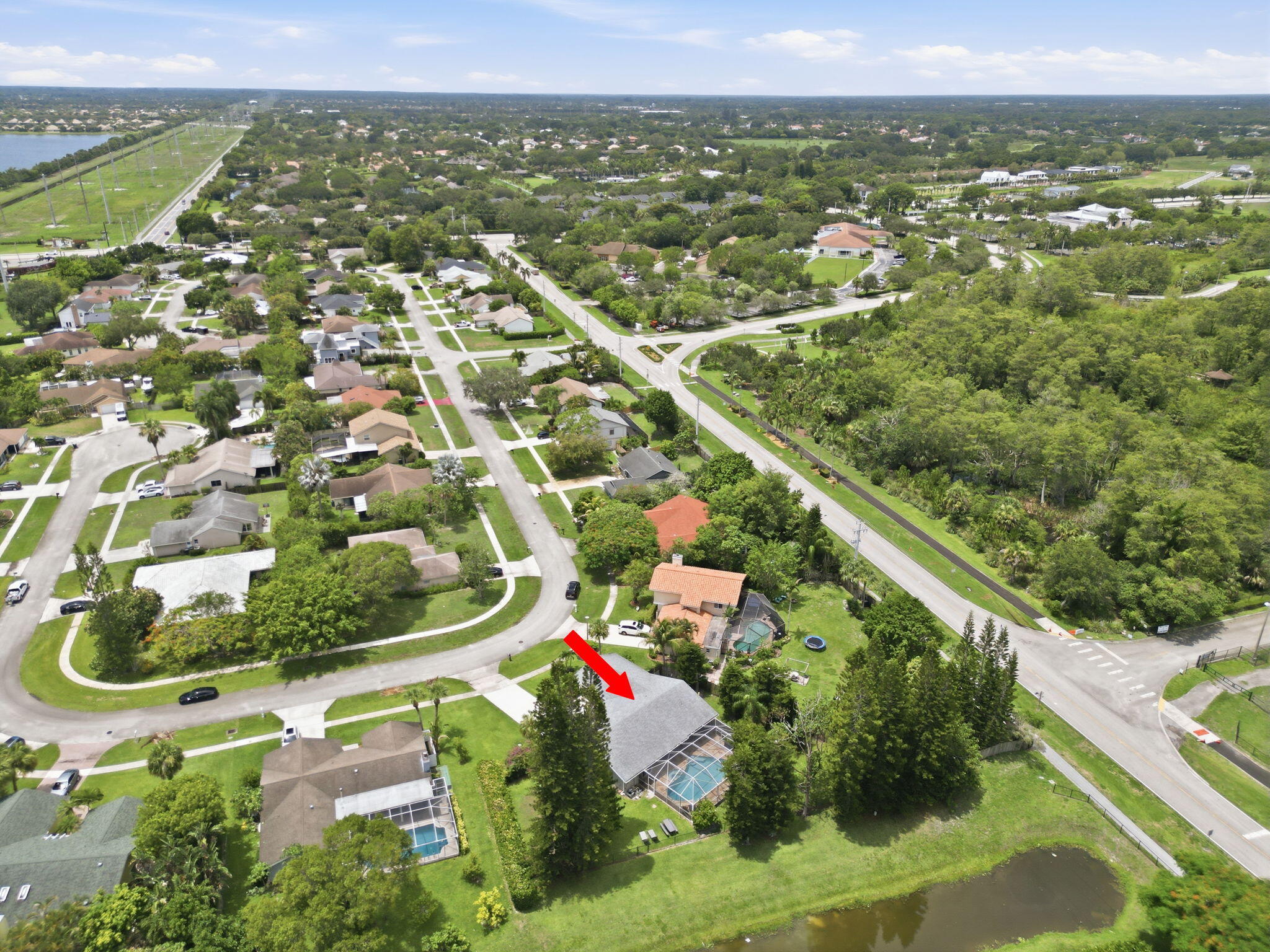 1799 Shower Tree Way Wellington, FL 33414 - Photo 58 of 58 69-web-or-mls-1799_Shower_Tree_Way_Drone