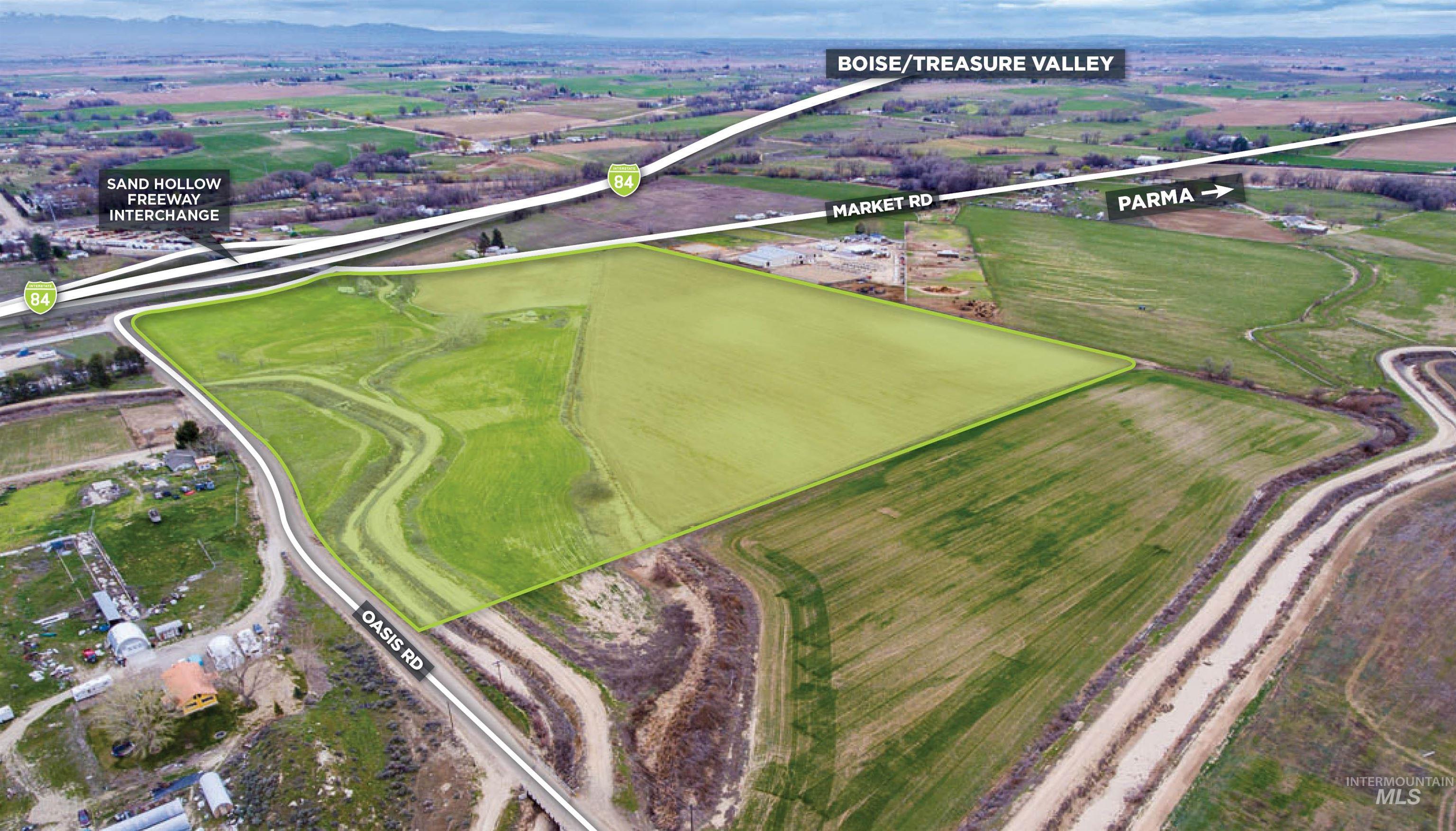 415 Market Road Caldwell, ID 83607 - Photo 3 of 4 View of property location featuring property boundaries highlighted