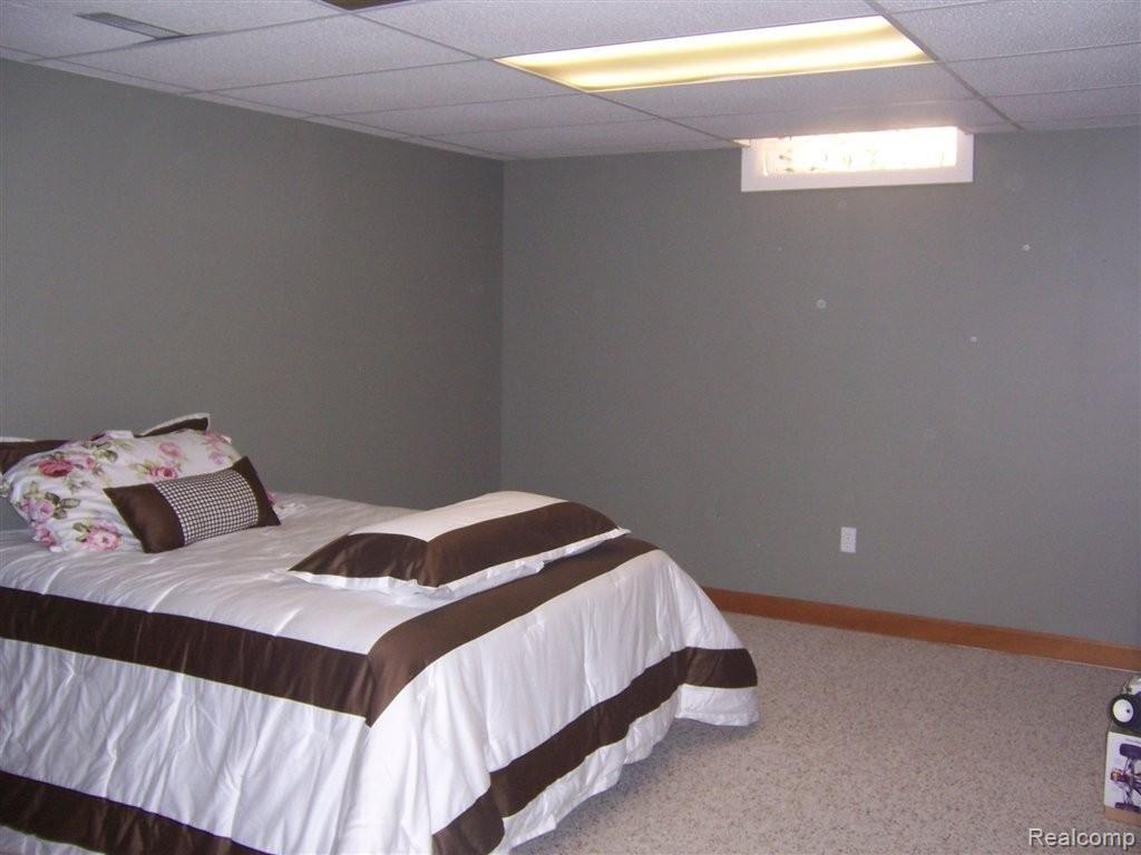 34315 Lillian Road New Baltimore, MI 48047 - Photo 18 of 21 Basement Bedroom