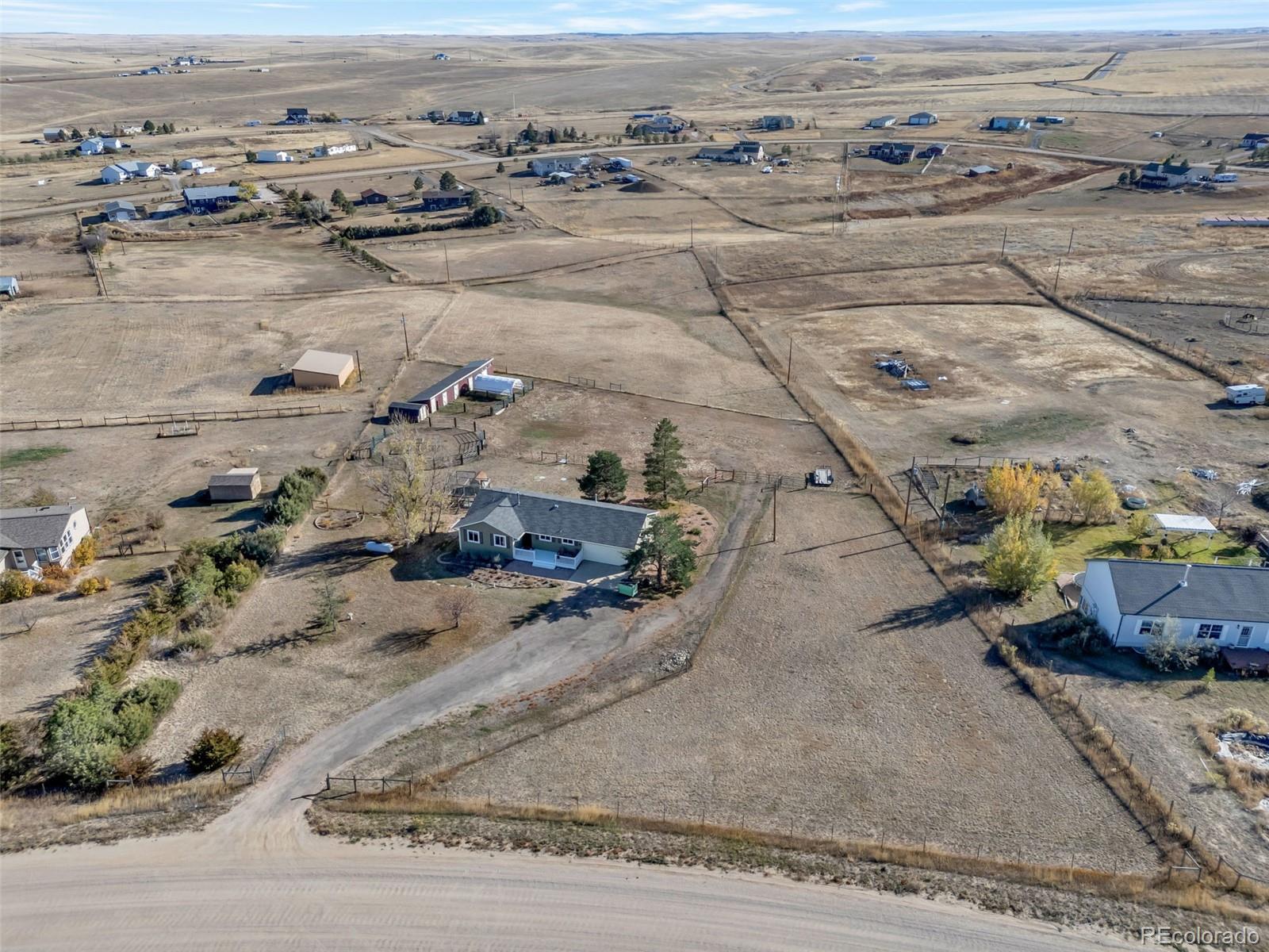 8678 Lariat Loop Elizabeth, CO 80107 - Photo 4 of 50 an aerial view of a