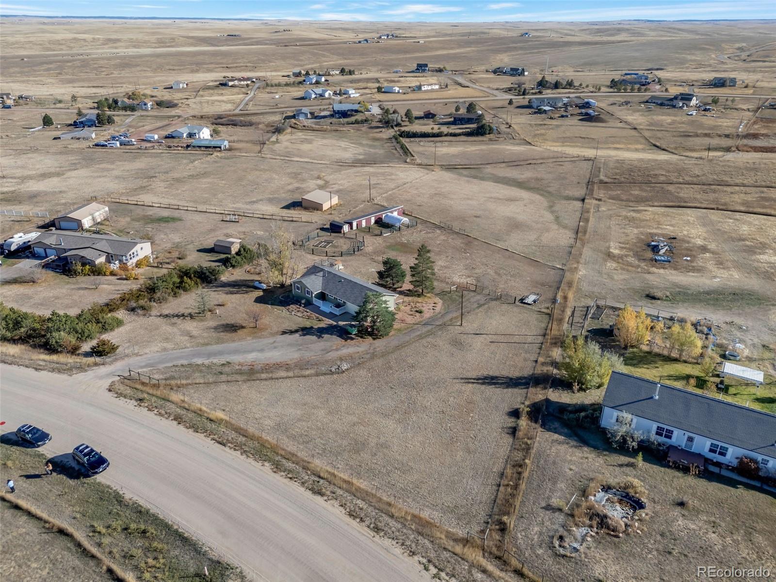 8678 Lariat Loop Elizabeth, CO 80107 - Photo 44 of 50 an aerial view of a building with beach