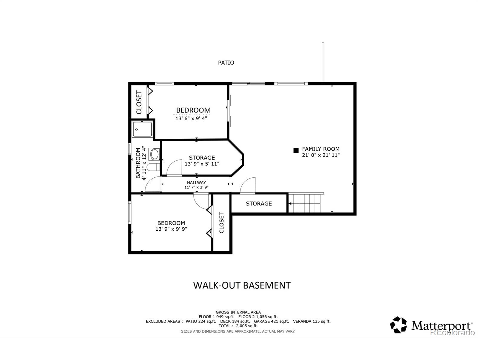 8678 Lariat Loop Elizabeth, CO 80107 - Photo 48 of 50 a picture of a floor plan