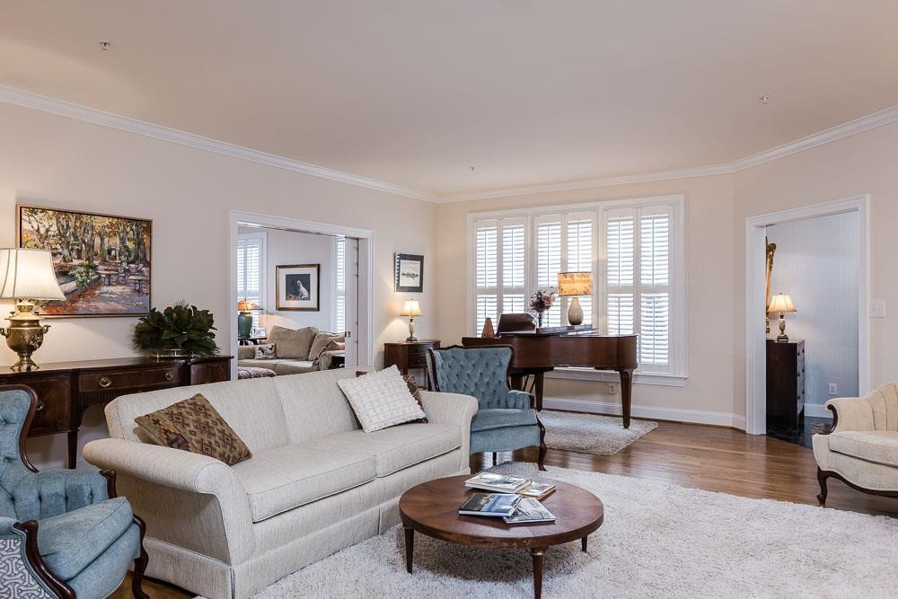 100 Edenburgh Road, Unit 203 Raleigh, NC 27608 - Photo 6 of 26 Large Living Room Big Enough for a Baby Grand