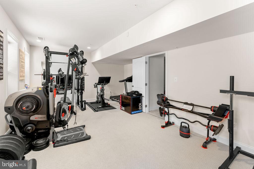 7608 Elmcrest Road Hanover, MD 21076 - Photo 31 of 41 a view of a room with gym equipment