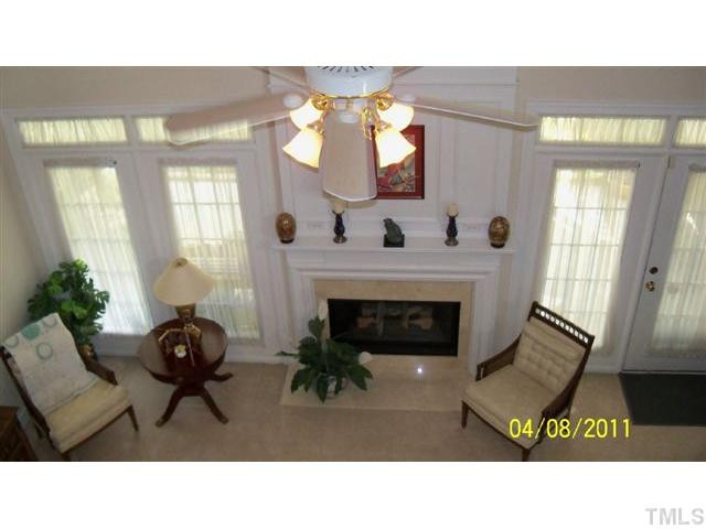 3905 Sunset Maple Court Raleigh, NC 27612 - Photo 12 of 19 View of living room from second floor loft.