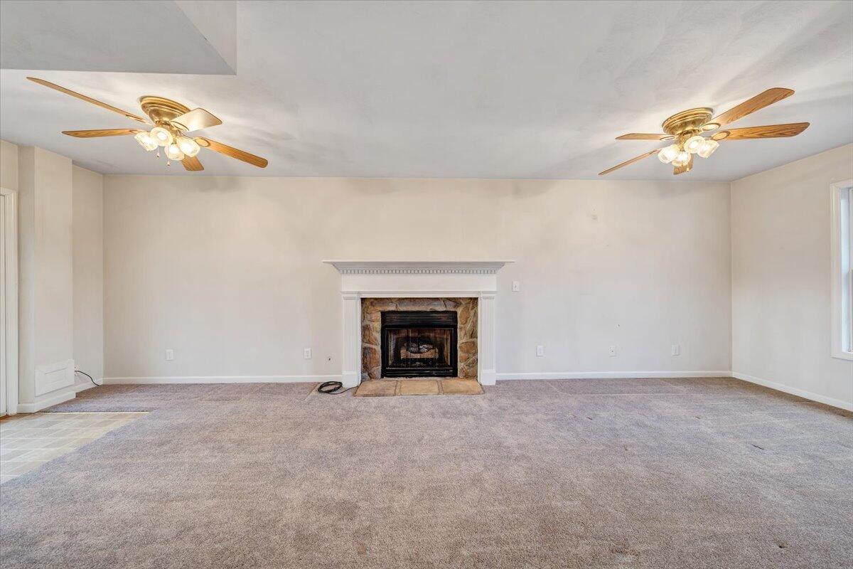 1093 Hales Ford Road Moneta, VA 24121 - Photo 24 of 45 a view of a livingroom with a fireplace