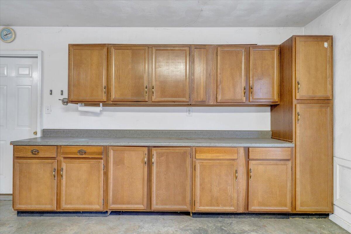 1093 Hales Ford Road Moneta, VA 24121 - Photo 33 of 45 a close view of wooden cabinets