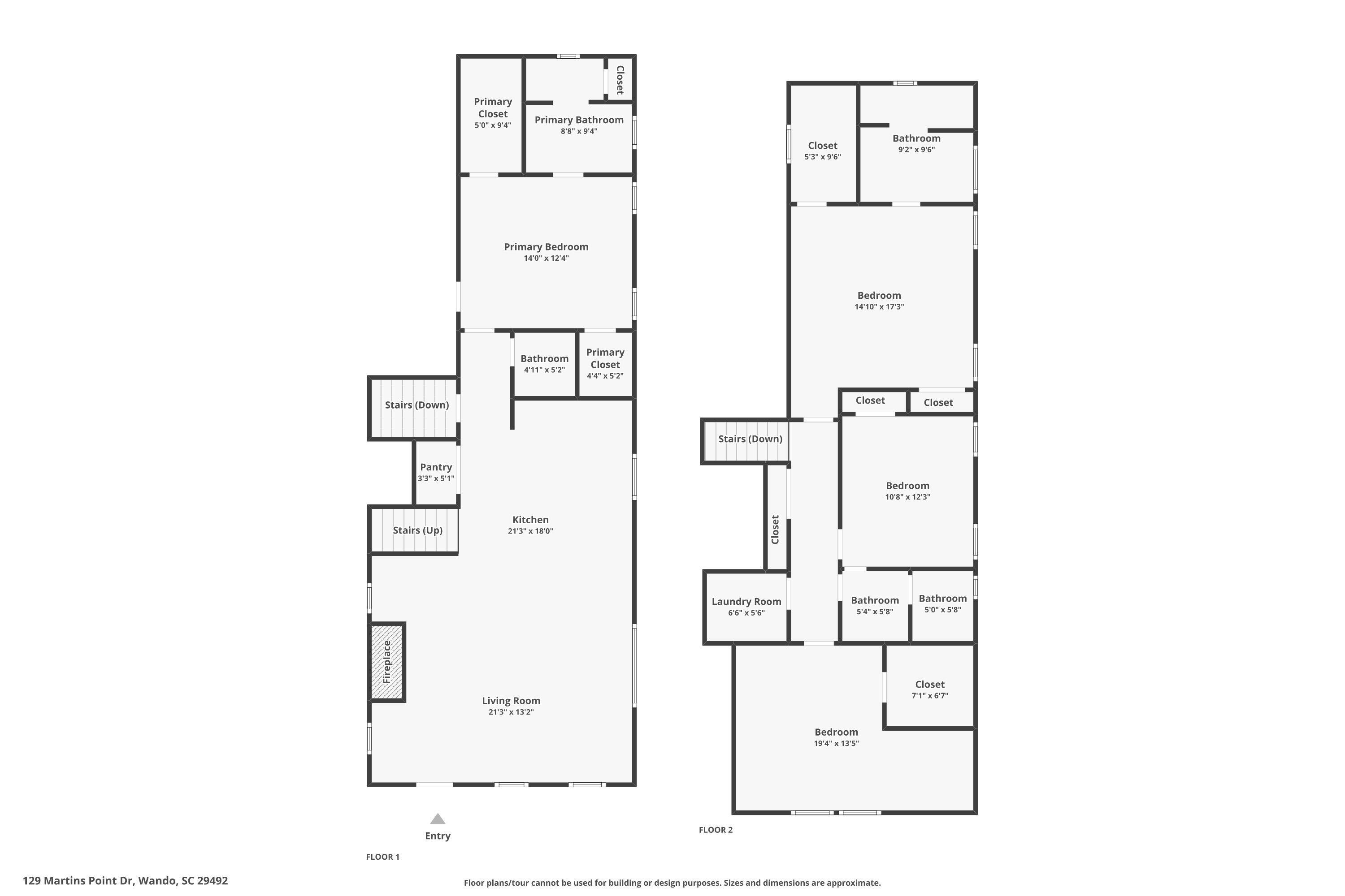 129 Martins Point Drive Wando, SC 29492 - Photo 52 of 52 Combined Floor Plan