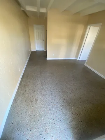 a view of empty room