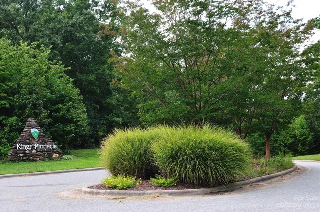 a view of a yard with a small pool
