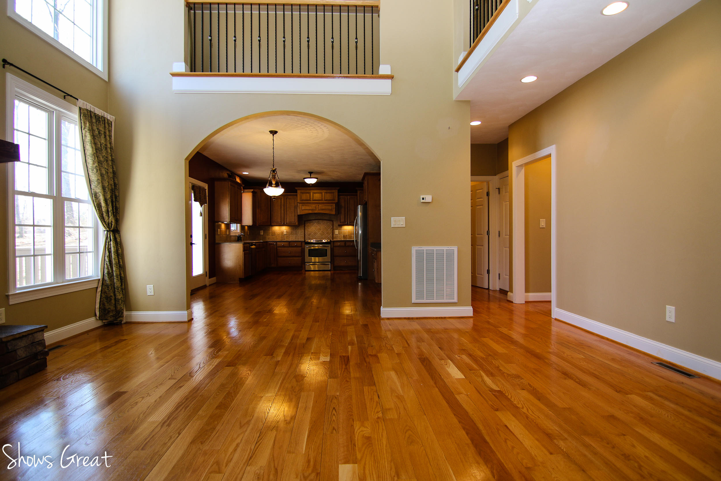 222 Cobblestone Drive Blue Ridge, VA 24064 - Photo 7 of 25 View from Family Rm to B'Fast area