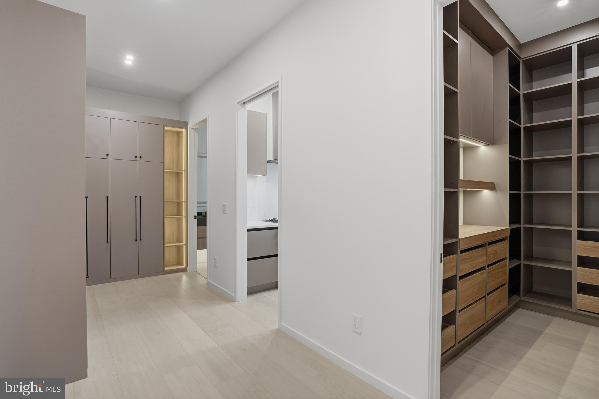 9408 Old Courthouse Road Vienna, VA 22182 - Photo 33 of 92 a view of walk in closet with empty racks
