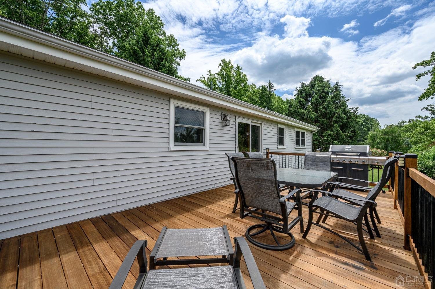 119 Mt Grove Road Califon, NJ 07830 - Photo 29 of 40 a view of a patio on the deck