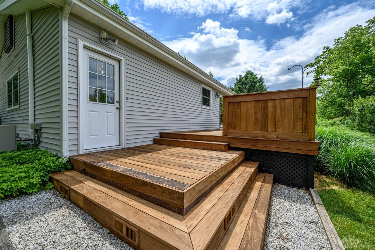 119 Mt Grove Road Califon, NJ 07830 - Photo 30 of 40 a view of a backyard with sitting area