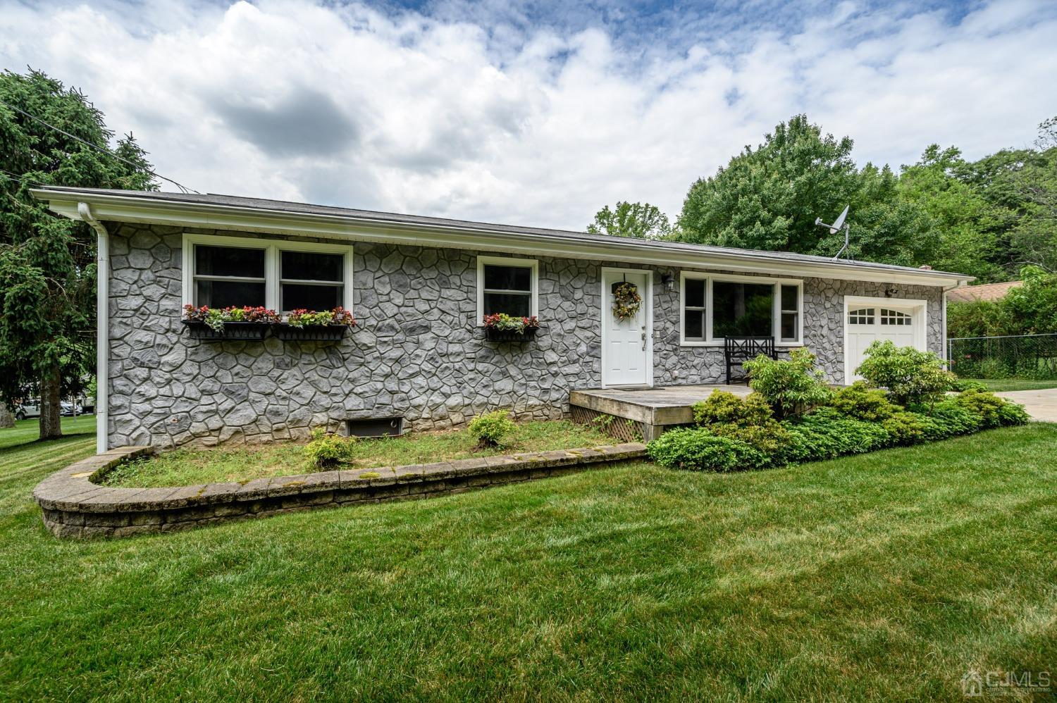 119 Mt Grove Road Califon, NJ 07830 - Photo 38 of 40 a front view of house with yard and green space