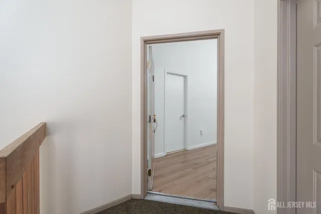 a view of an front door