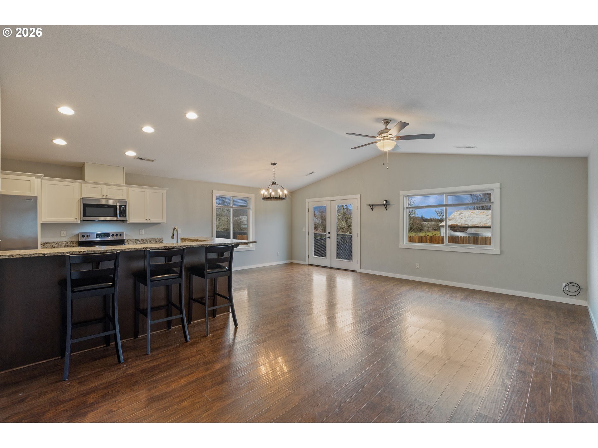 409 South State Street Sutherlin, OR 97479 - Photo 9 of 47 a view of a kitchen and dining room