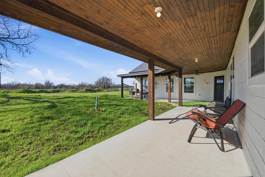 379 Private Road, Unit 4650 Boyd, TX 76023 - Photo 33 of 40 View of patio featuring a grill and ceiling fan