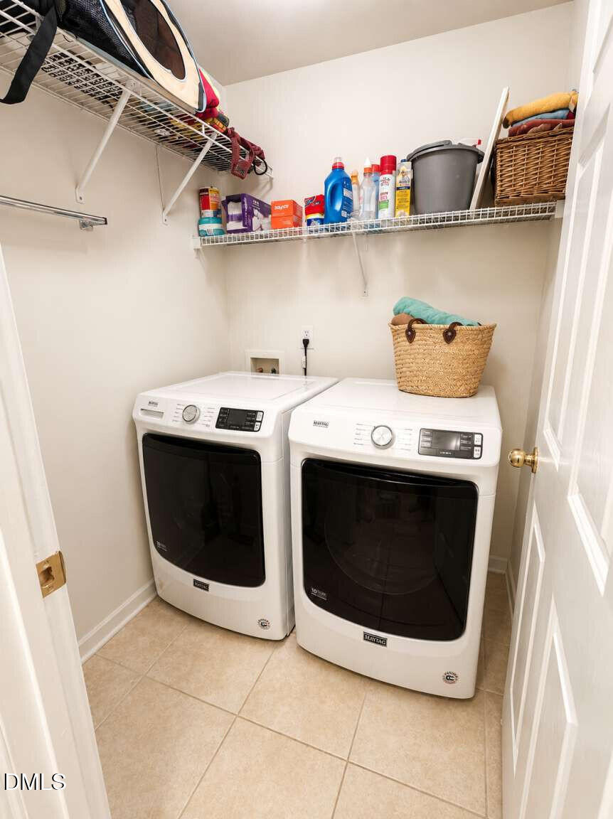 120 Student Place Durham, NC 27713 - Photo 15 of 15 a utility room with dryer and washer