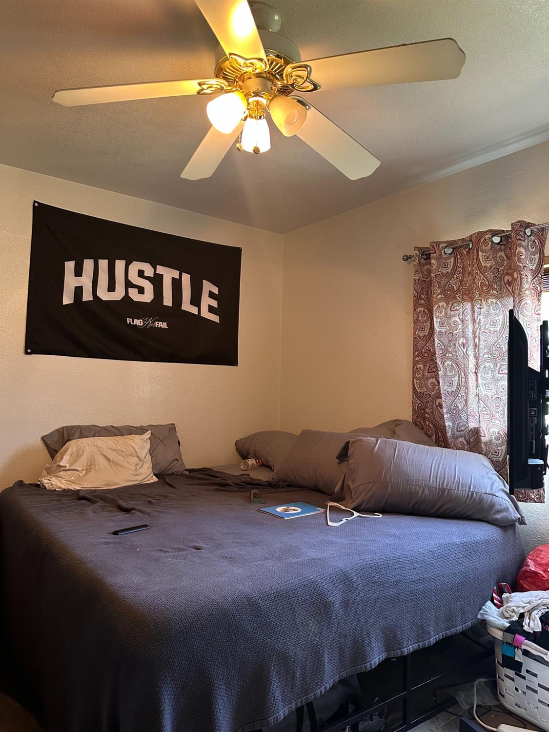 5580 Marysville Road Browns Valley, CA 95918 - Photo 14 of 37 a bedroom with furniture and a chandelier