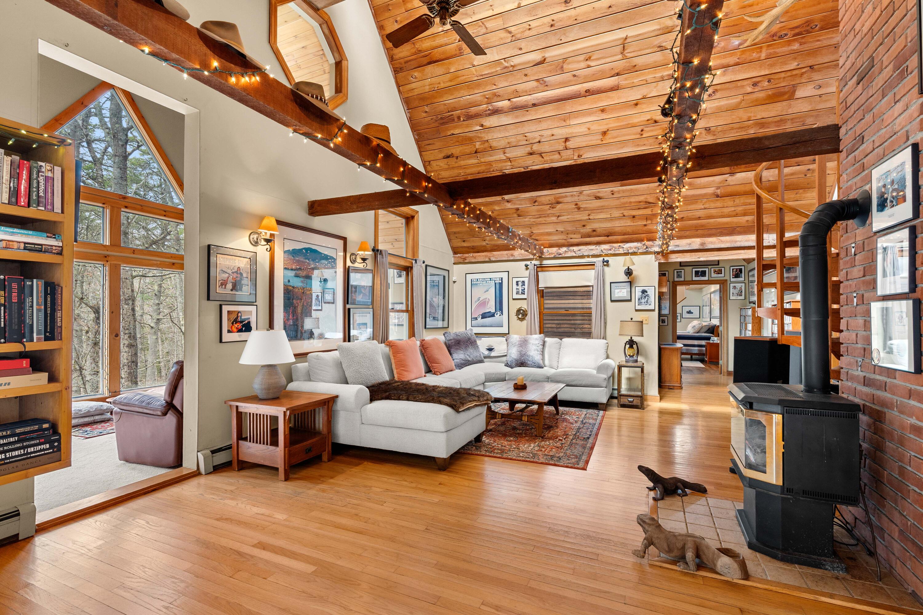 54 Stonetree Road Arrowsic, ME 04530 - Photo 11 of 52 living-room-west-wing-54-stonetree-road-