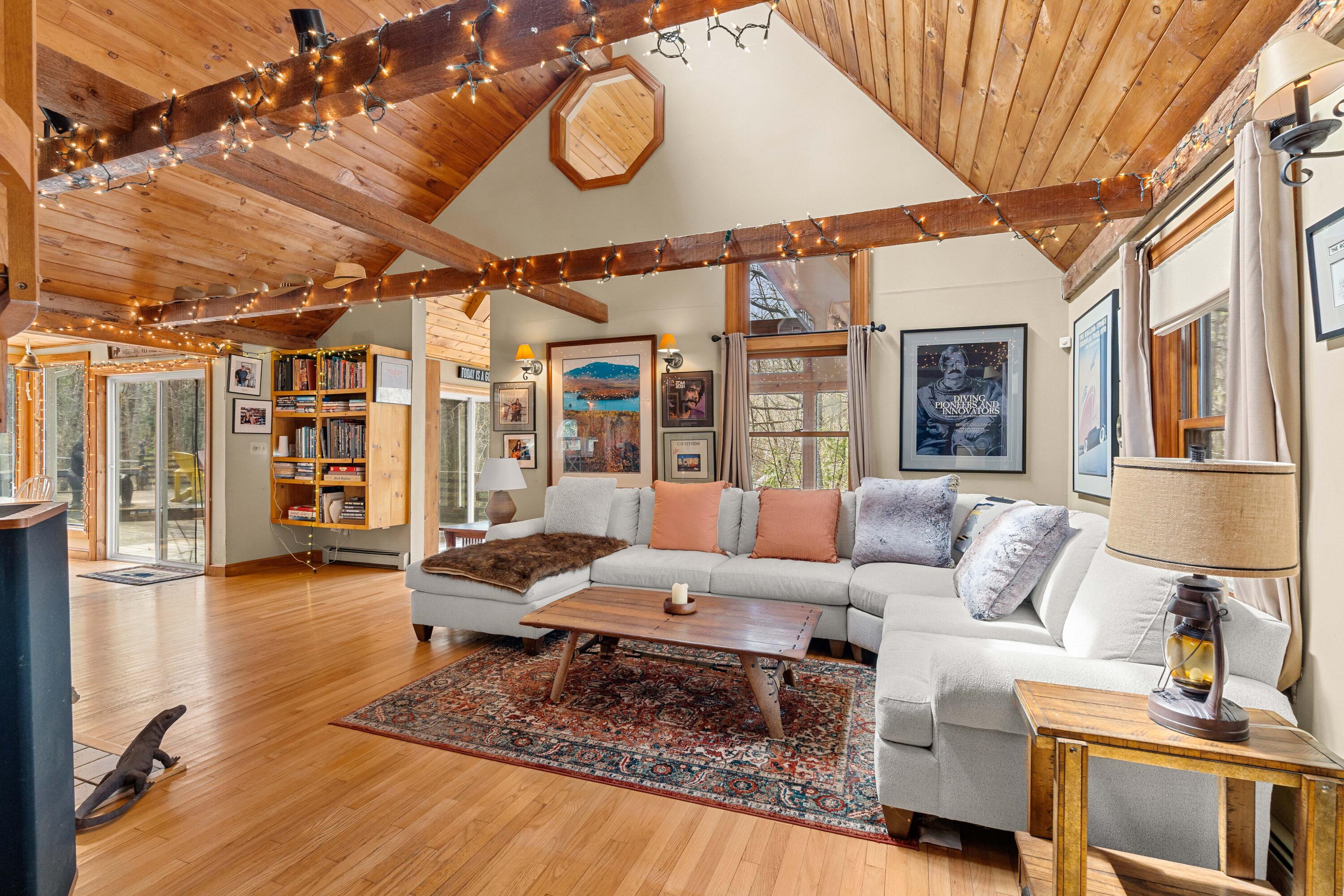 54 Stonetree Road Arrowsic, ME 04530 - Photo 12 of 52 living-room-vaulted-ceiling-54-stonetree