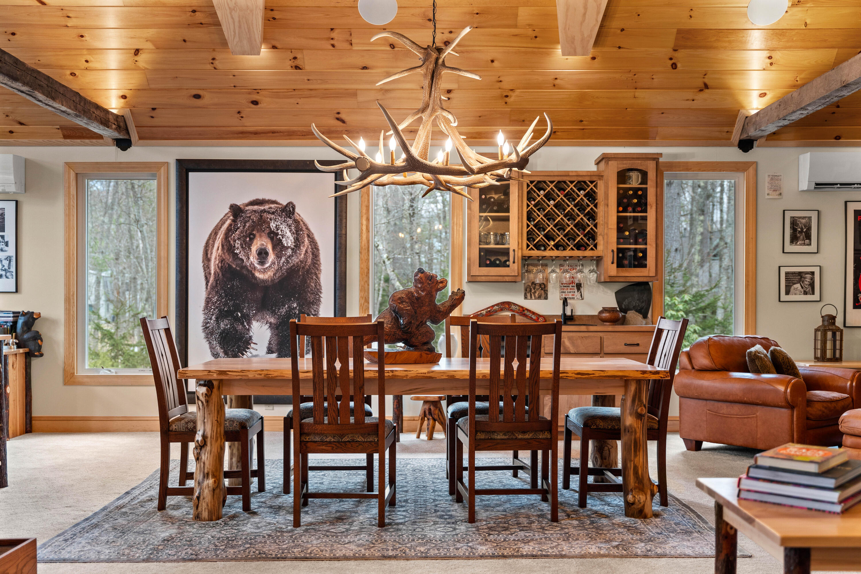 54 Stonetree Road Arrowsic, ME 04530 - Photo 21 of 52 great-room-dining-from-hallway-54-stonet