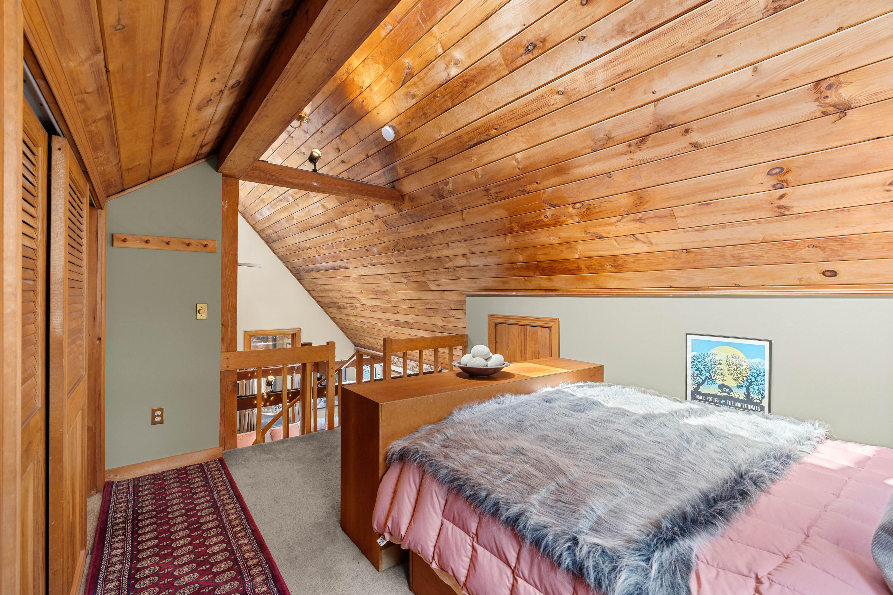 54 Stonetree Road Arrowsic, ME 04530 - Photo 37 of 52 bedroom-loft-stairway-54-stonetree-road-