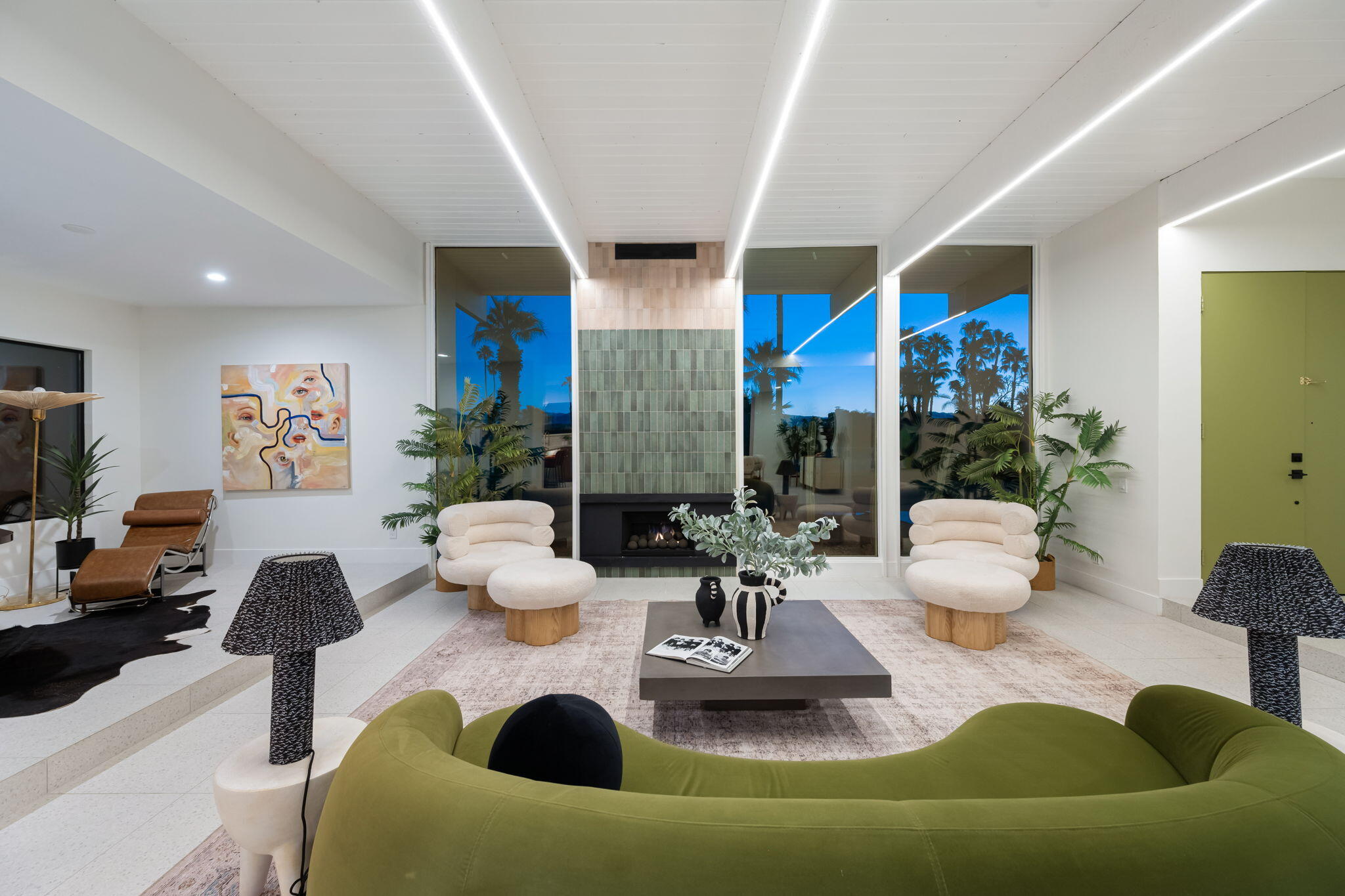 71459 Halgar Road Rancho Mirage, CA 92270 - Photo 7 of 46 a living room with furniture and a large window