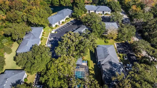 a view of a house with a street