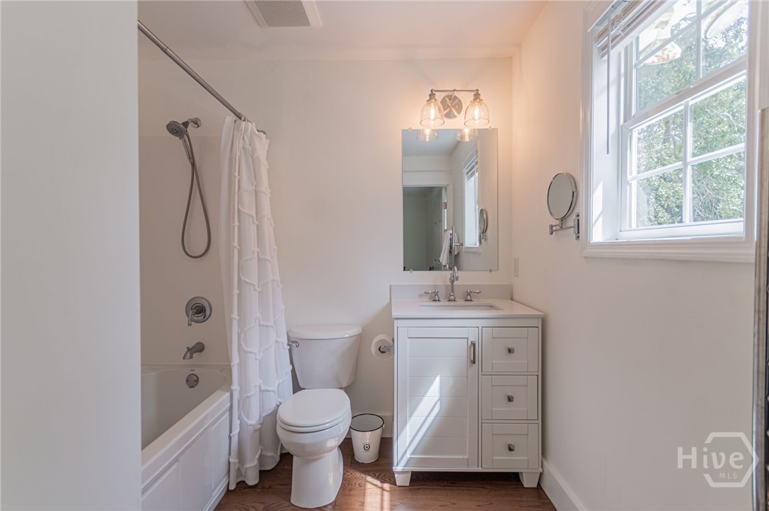 409 Miller Avenue Tybee Island, GA 31328 - Photo 13 of 35 Primary bath with soaking tub and shower